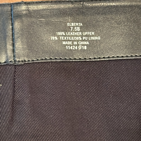 Lauren Ralph Lauren Alberta black high heel Leather Boots New w/o tags size 7.5 - Picture 5 of 5